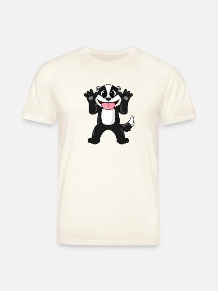 Badger - Stanley/Stella CREATOR Unisex Organic T-Shirt - natural white