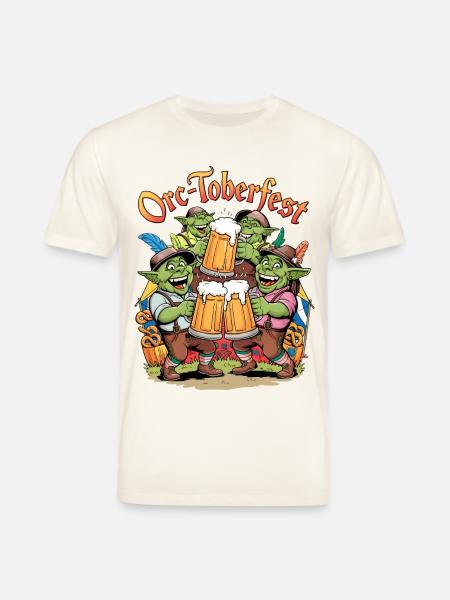 Orc-toberfest - T-shirt bio CREATOR Stanley/Stella Unisexe - blanc nature