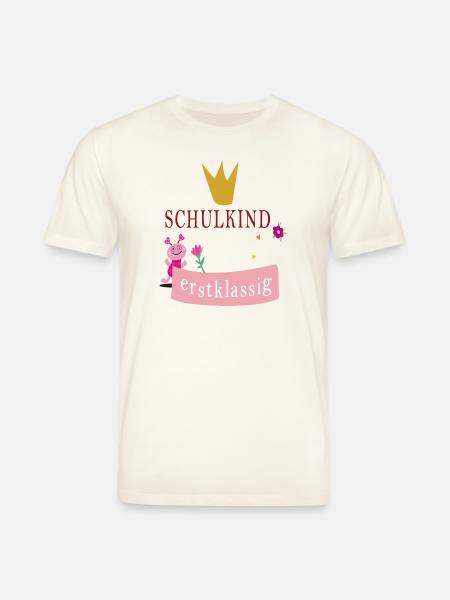 Schulkind erstklassig - Stanley/Stella Unisex Bio-T-Shirt CREATOR - Naturweiß
