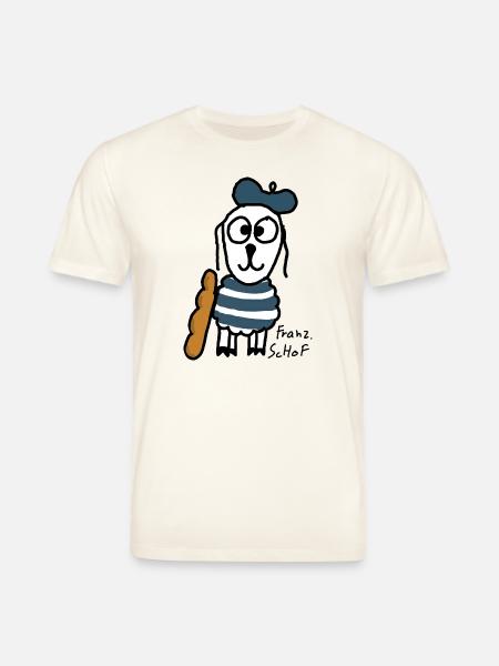 Französisch ScHoF - Stanley/Stella Unisex Bio-T-Shirt CREATOR - Naturweiß