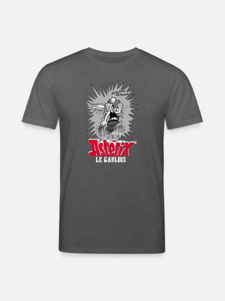 Asterix & Obelix - Asteriy Dynamics - Stanley/Stella CREATOR Unisex Organic T-Shirt - anthracite