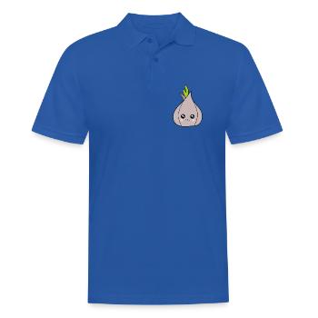 Kawaii Oignon Ail Kawaii Légumes Kawaii Fruits Kawaii - Polo Homme - bleu royal - Devant - Kai (181cm)