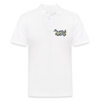 Graffiti FCCZJ - Polo Homme - blanc - Devant - Kai (181cm)