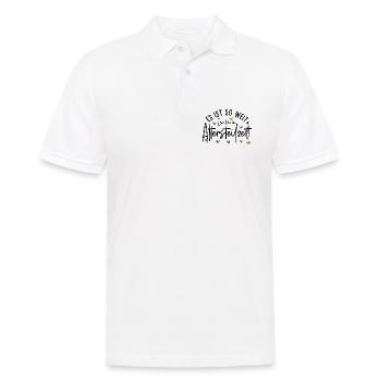 Es ist so weit Ich bin in Altersteilzeit - Männer Poloshirt - Weiß - Vorne - Kai (181cm)