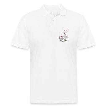 A fleurs de peau - Polo Homme - blanc - Devant - Kai (181cm)