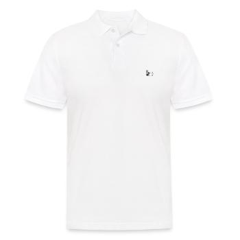 Ei gude wie - Männer Poloshirt - Weiß - Vorne - Kai (181cm)