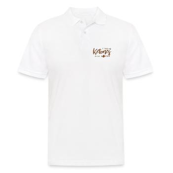 I Run On Ketones And Coffee Keto saying gift - Men's Polo Shirt - white - Front - Kai (181cm)