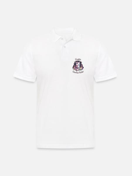 Mystic Candle Maker. - Men's Polo Shirt - white