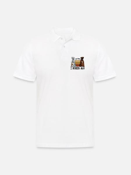 boxer - Men's Polo Shirt - white
