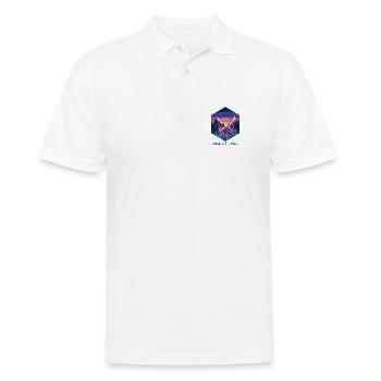Chasing The Stars - Men's Polo Shirt - white - Front - Kai (181cm)
