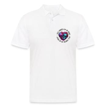 Jusqu’à ce que la mort nous sépare (2) - Polo Homme - blanc - Devant - Kai (181cm)