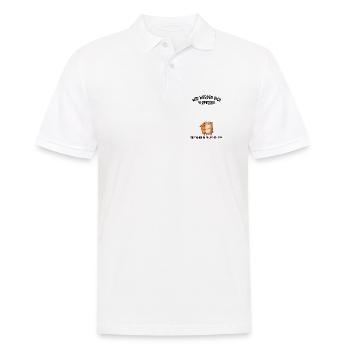 Wir werden dich Vermissen beste Team Abschied - Männer Poloshirt - Weiß - Vorne - Kai (181cm)