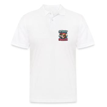 Otterly Fantastic - Men's Polo Shirt - white - Front - Kai (181cm)