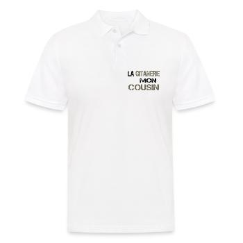La gitanerie mon cousin - Polo Homme - blanc - Devant - Kai (181cm)