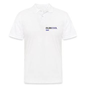 1969 olds cool - Polo Homme - blanc - Devant - Kai (181cm)