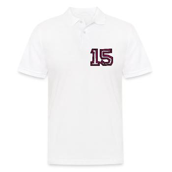 15 - Männer Poloshirt - Weiß - Vorne - Kai (181cm)