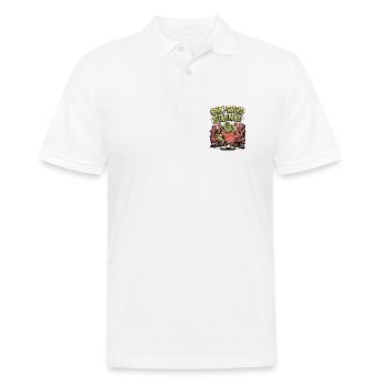 Orc-ward Silence - Men's Polo Shirt - white - Front - Kai (181cm)