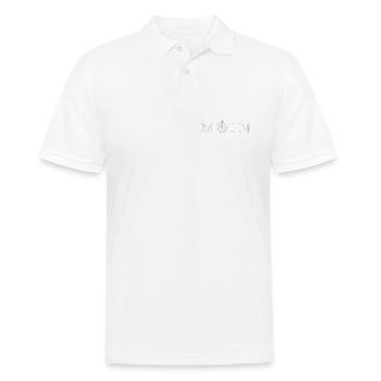 Moin - Männer Poloshirt - Weiß - Vorne - Kai (181cm)