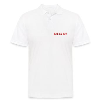 SUISSE. PAYS - Polo Homme - blanc - Devant - Kai (181cm)