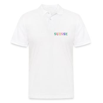 SUISSE. PAYS - Polo Homme - blanc - Devant - Kai (181cm)