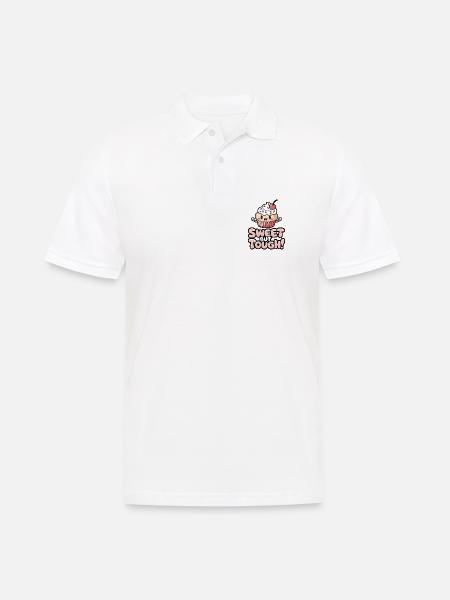 Sweet But Tough! - Men's Polo Shirt - white