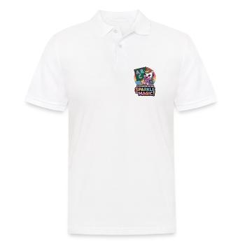 Teaching With Sparkle And Magic! - Men's Polo Shirt - white - Front - Kai (181cm)
