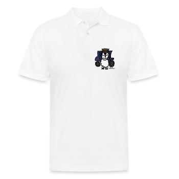 ScHoFeur - Männer Poloshirt - Weiß - Vorne - Kai (181cm)