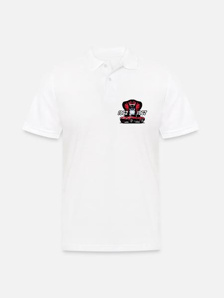 The Red Snake - Men's Polo Shirt - white