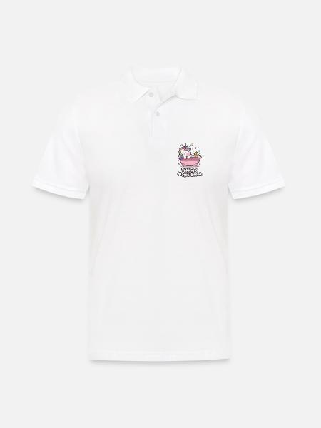 Taking A Magic Break - Men's Polo Shirt - white
