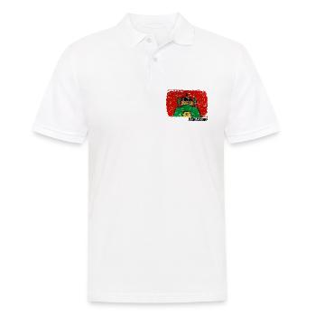 le bourg de Mariasdorf dans le sud du Burgenland - Polo Homme - blanc - Devant - Kai (181cm)