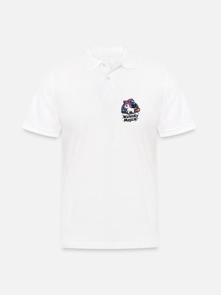 Wickedly Magical - Men's Polo Shirt - white