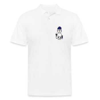British English ScHoF - Männer Poloshirt - Weiß - Vorne - Kai (181cm)
