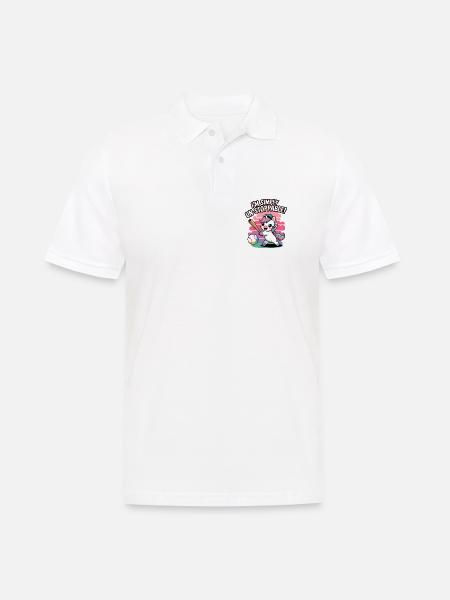 I'm Simply Un-stoppable! - Men's Polo Shirt - white