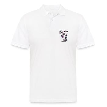 Say Uni-Cheese! - Men's Polo Shirt - white - Front - Kai (181cm)