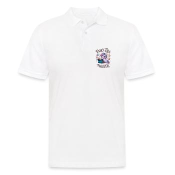 Fairy Tale Writer - Men's Polo Shirt - white - Front - Kai (181cm)
