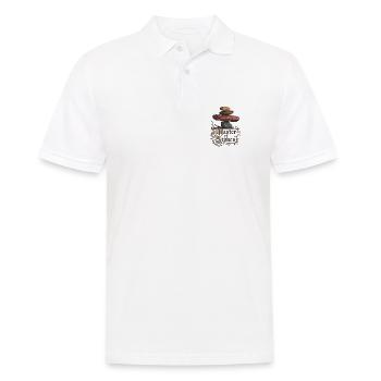 Maître des pierres - Polo Homme - blanc - Devant - Kai (181cm)