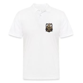 Hodl la ligne ! - Polo Homme - blanc - Devant - Kai (181cm)