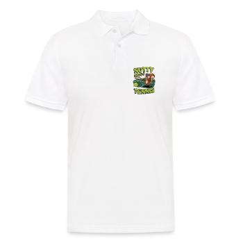 Nutty About Tennis - Polo Homme - blanc - Devant - Kai (181cm)