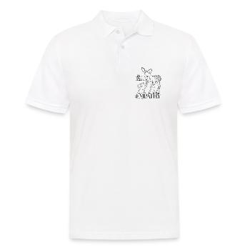The Highest Form Of Wisdom Is Empathy - Männer Poloshirt - Weiß - Vorne - Kai (181cm)