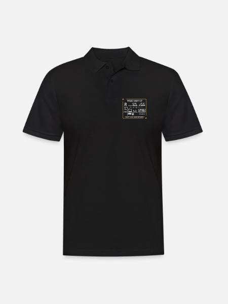 photographer - Men's Polo Shirt - black