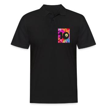 NON. 10 NUMÉRO 10 COLORÉ 10E ANNIVERSAIRE - Polo Homme - noir - Devant - Kai (181cm)