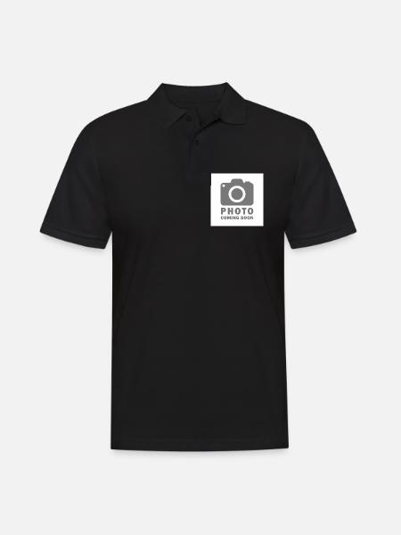 photo coming soon - Men's Polo Shirt - black