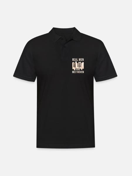 Beethoven - Polo Homme - noir