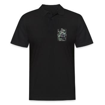 Eternal King of Clubs - Men's Polo Shirt - black - Front - Kai (181cm)
