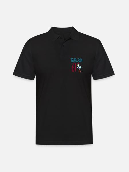 Trabzon 61 Turkey city - Men's Polo Shirt - black