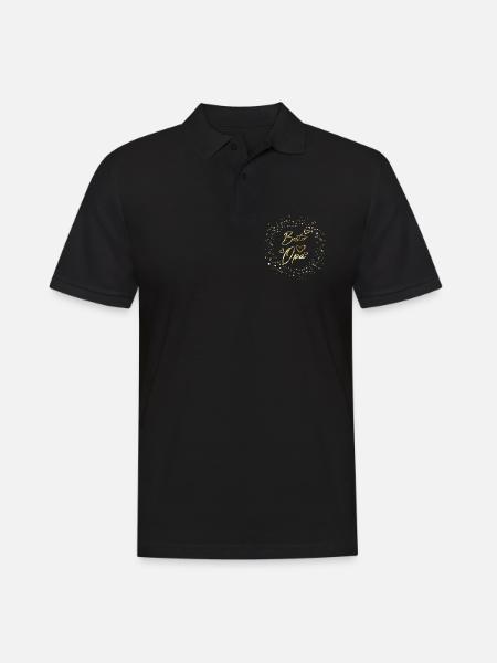 Bester Opa - Männer Poloshirt - Schwarz