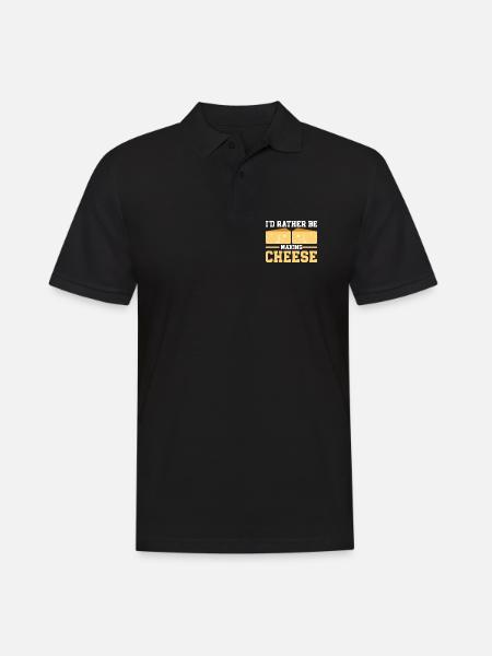 Cheese Making Cheese Lover - Men's Polo Shirt - black