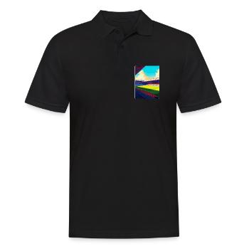 Affiche de voyage souvenir du stade de Selhurst Park WPA - Polo Homme - noir - Devant - Kai (181cm)