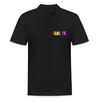 Egalité - Polo Homme - noir - Devant - Kai (181cm)