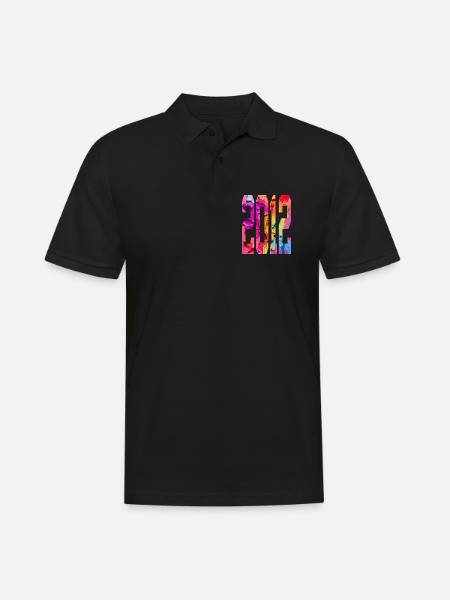 BUNT 14TH BIRTHDAY 2012 - Men's Polo Shirt - black
